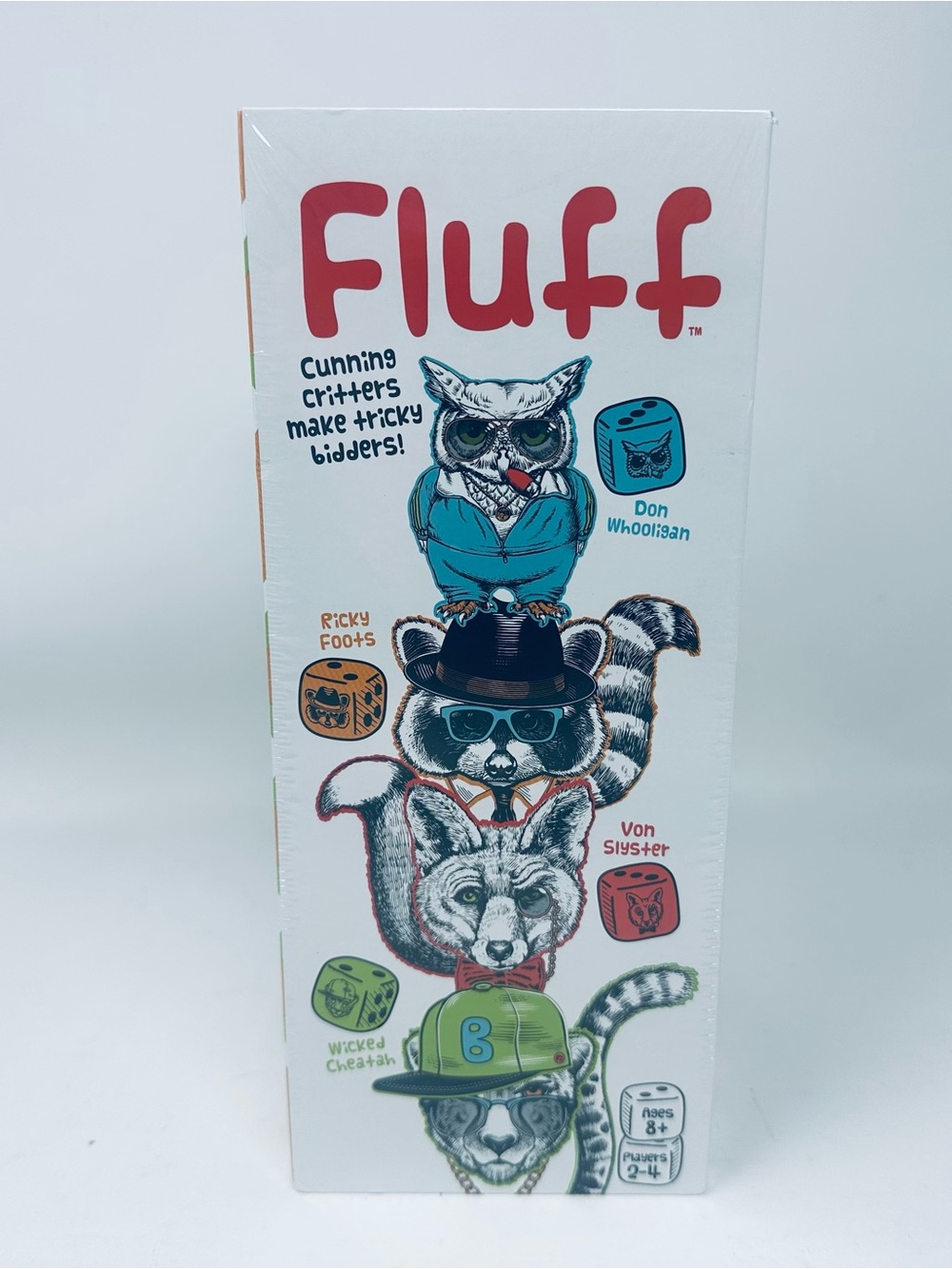 FLUFF Party Game Liars Dice Family Bluffing Game by Bananagrams 2018 Sealed
